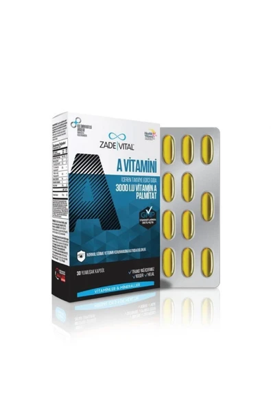 A Vitamini 30 Yumuşak Kapsül ürün görseli 1
