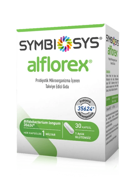 Alflorex Probiyotik İçeren Takviye Edici Gıda 30 Kapsül ürün görseli 1