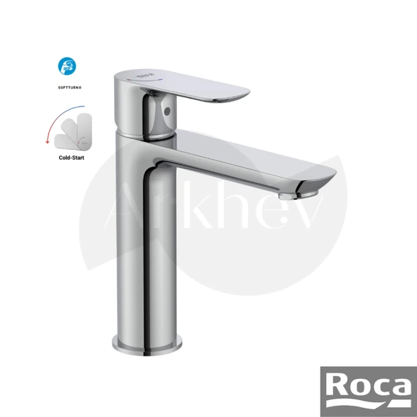 Roca Cala Mezzo Lavabo Bataryası - Krom / Cold Start A5A336EC00 ürün görseli 1