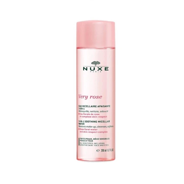 Very Rose 3 ü 1 arada Yatıştırıcı Temizleme Suyu 200 ml ürün görseli 1