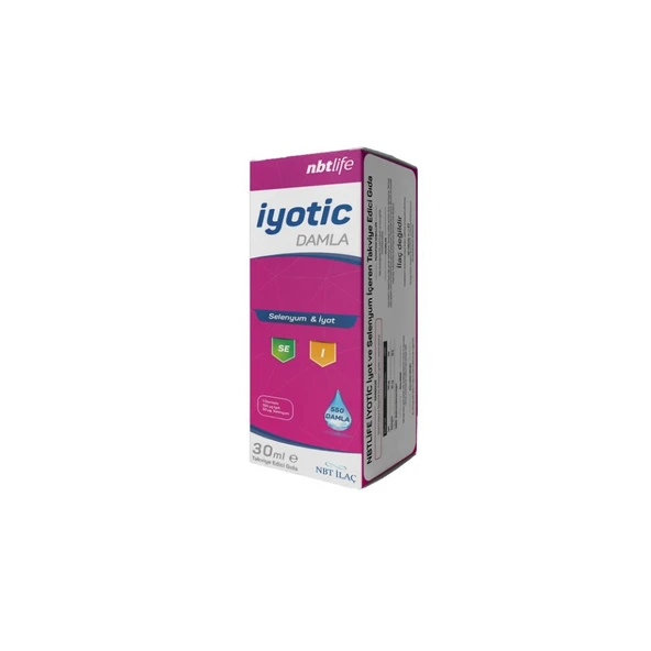 İyotic Damla İyot ve Selenyum İçeren Takviye Edici Gıda 30 ml ürün görseli 1