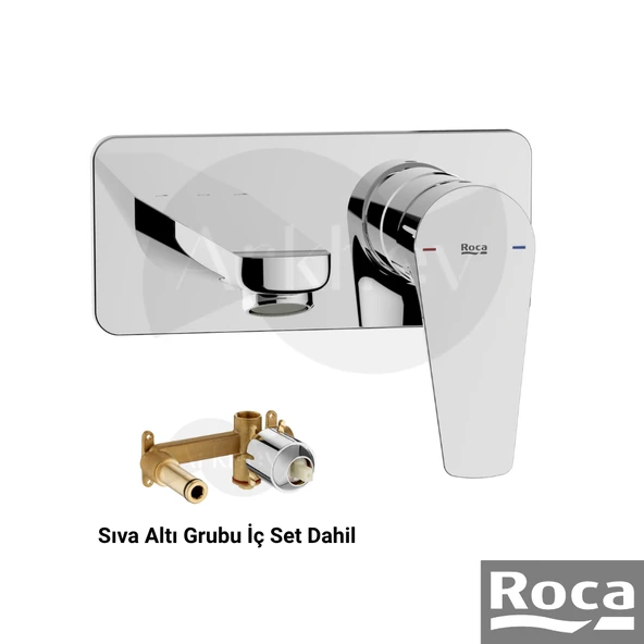 Roca Atlas Ankastre Lavabo Batarya Seti - Krom / İç Set Dahil ARKHEV0011 ürün görseli 1