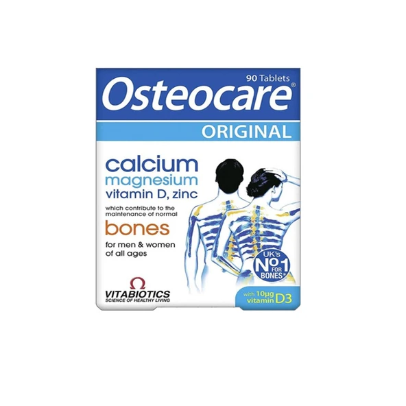 Osteocare Original Vitamin Ve Mineraller İçeren Takviye Edici Gıda 90 Tablet ürün görseli 1