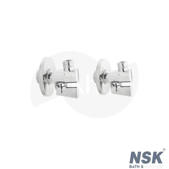 NSK 2'li Filtreli Ara Musluk Seti - Krom / Rozet Dahil ARKHEV0013 ürün görseli 1