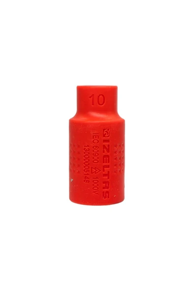İzeltaş 13000005148 1000V İzoleli 6 Köşe 1/2" Lokma Anahtar 10 mm ürün görseli 1