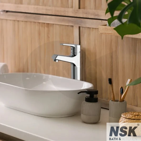 NSK Visia Plus Yüksek Çanak Lavabo Bataryası - Krom N3012702 ürün görseli 1