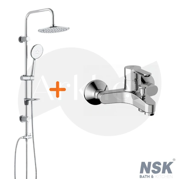 NSK Banyo Bataryası ve Duş Sistemi Seti ARKHEV0029 ürün görseli 1