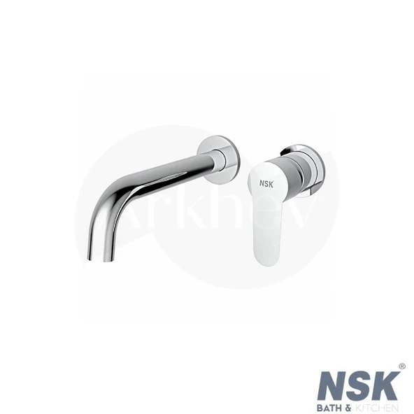 NSK Simona Ankastre Lavabo Bataryası - Krom / İç Set Sıva Altı Grubu Dahil N2191602 ürün görseli 1