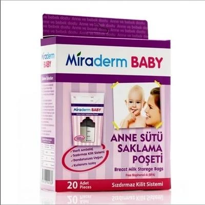 Miraderm Baby Anne Sütü Saklama Poşeti ürün görseli 1