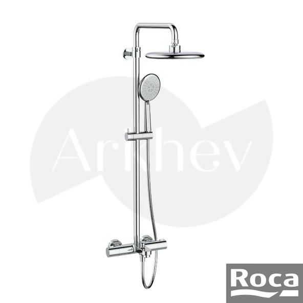 Roca Salina Termostatik Banyo Bataryalı Duş Kolonu - Krom / Boy Ayarlı A5A2004C0K ürün görseli 1