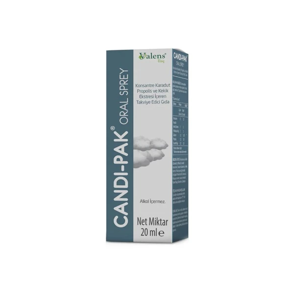 Candi-Pak Ağız İçi Bakım Spreyi 20 ml ürün görseli 1