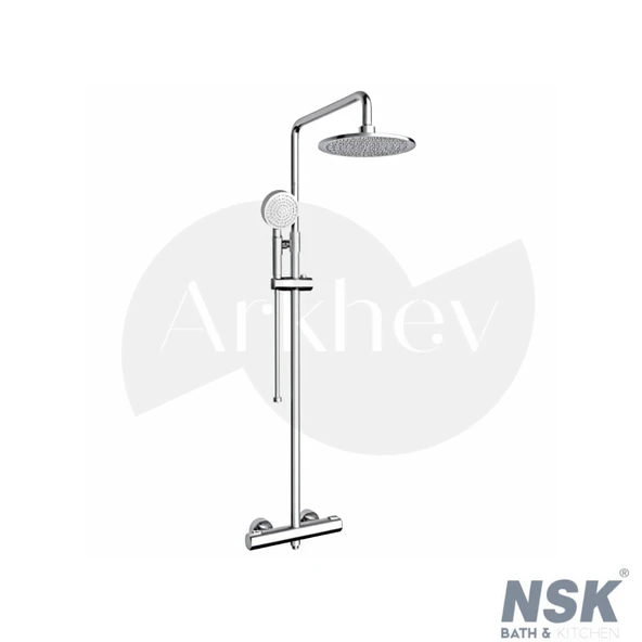 NSK Termostatik Bataryalı Duş Kolonu - Krom N2221602 ürün görseli 1