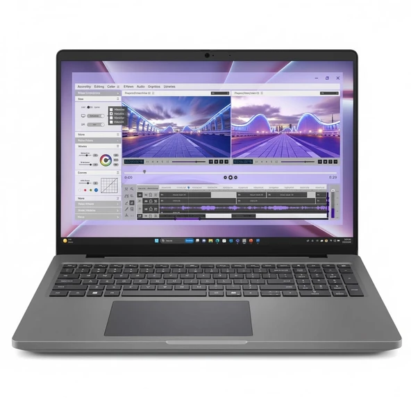 Dell Pro Max 16 Ultra7 255H MC16500A008 16GB 512SSD RTX500 16" WUXGA W11P Taşınabilir İş İstasyonu ürün görseli 1