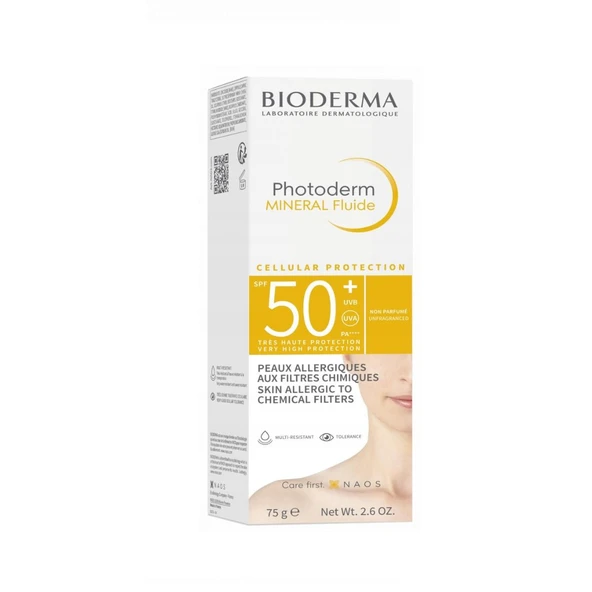 Photoderm Mineral Fluide SPF50+ Güneş Kremi 75 gr ürün görseli 1