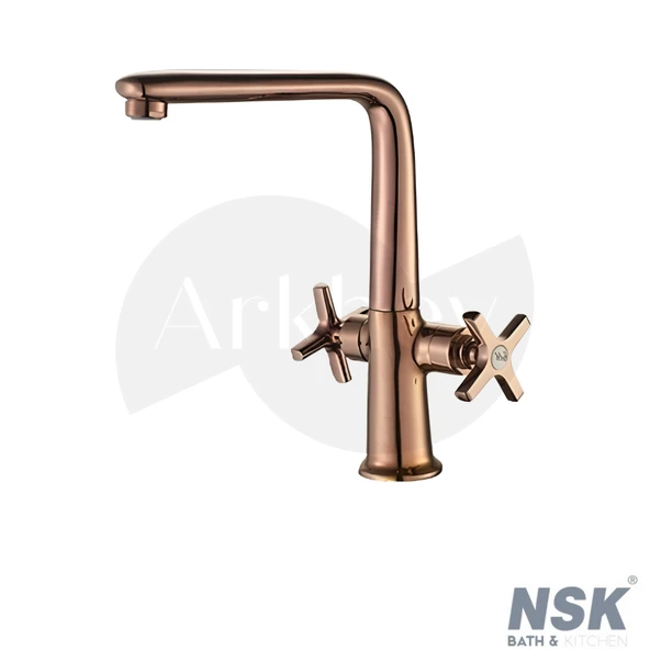 NSK Trinity Döner "L" Borulu Eviye Bataryası - Bronz N3061024 ürün görseli 1