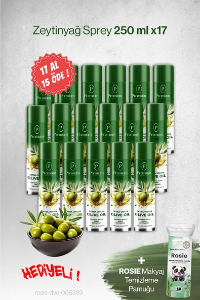 Premium 17 AL 15 ÖDE, 250 ML Zeytinyağ Sprey, Hediyeli ürün görseli 1