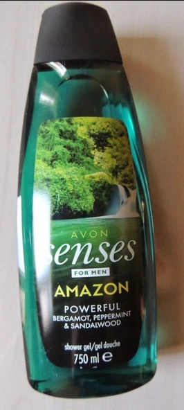avon senses amazon power full bergamot sower jel ürün görseli 1
