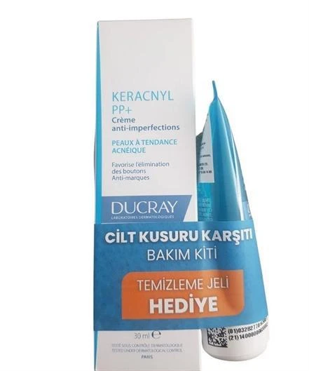 Ducray Keracnyl PP+ Cream 30 ML+ Keracnyl Jel 40 Ml Hediye ürün görseli 1