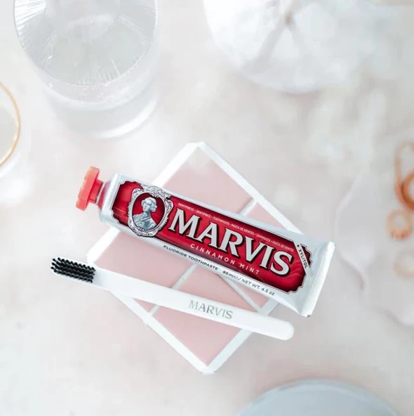 Marvis Cinnamon Mint 85 Ml Tarçın Diş Macunu - Resim 3