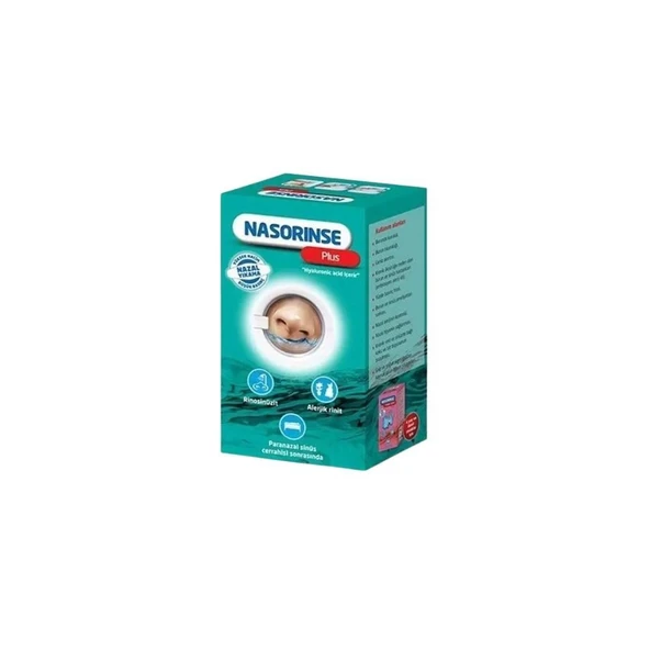 Nasorinse Plus 25 Adet Karışım Poşeti + 1 Uygulama Şişesi ürün görseli 1