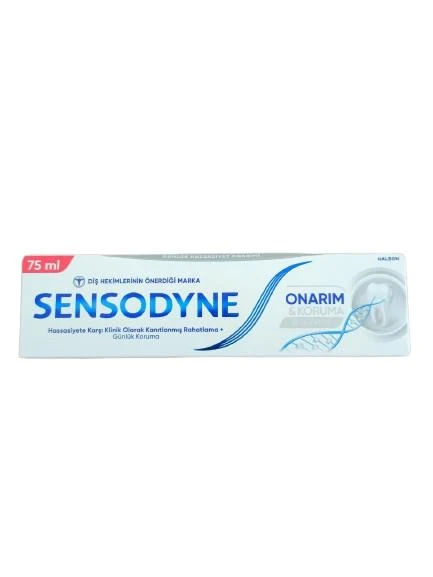 Sensodyne Onarım ve Koruma Beyazlatıcı Diş Macunu 75 ml ürün görseli 1