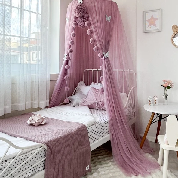 Pamuka Tül Cibinlik Plus Dusty Lilac ürün görseli 1