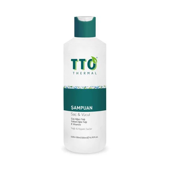 TTO Saç ve Vücut Şampuanı 400 + 100 Ml ürün görseli 1