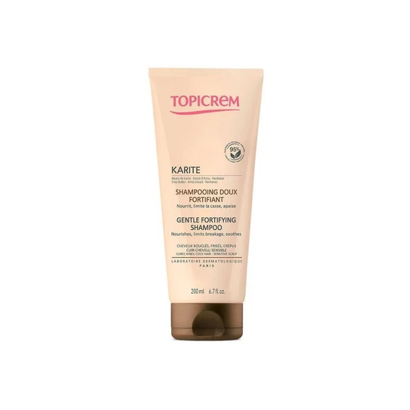 KARITE Gentle Fortifying Shampoo Kıvırcık, Dalgalı Saçlar İçin Güçlendirici Şampuan 200ml ürün görseli 1