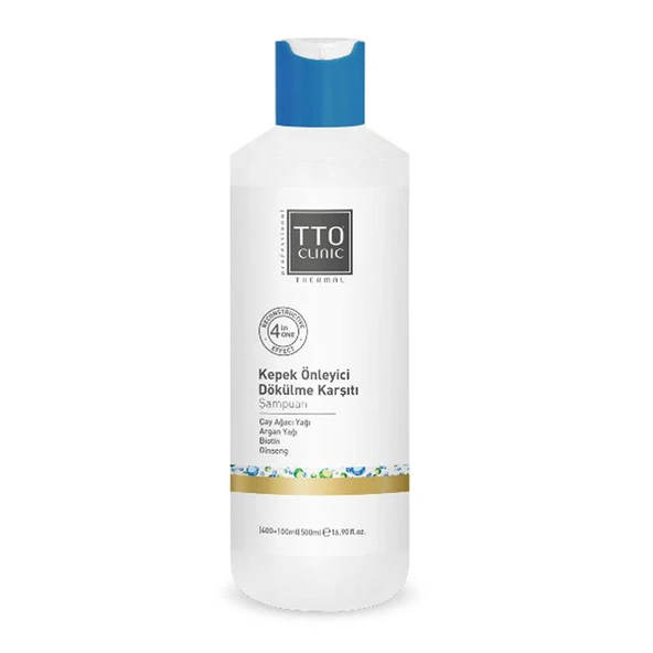 Tto Clinic Kepek-Dökülme Karşıtı Şampuan 400 Ml ürün görseli 1