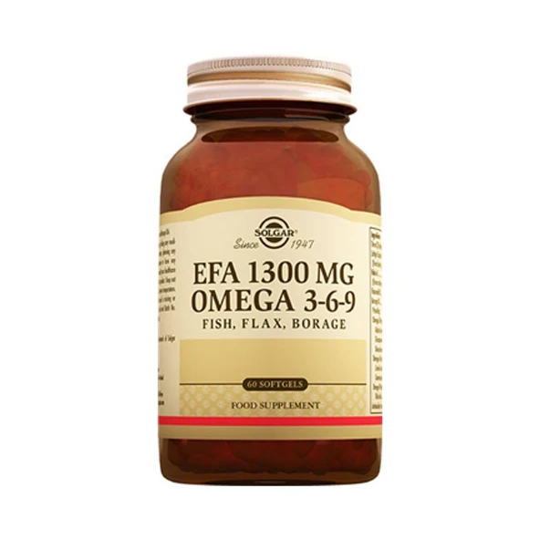 Omega 3-6-9 Efa 1300 Mg 60 Kapsül ürün görseli 1