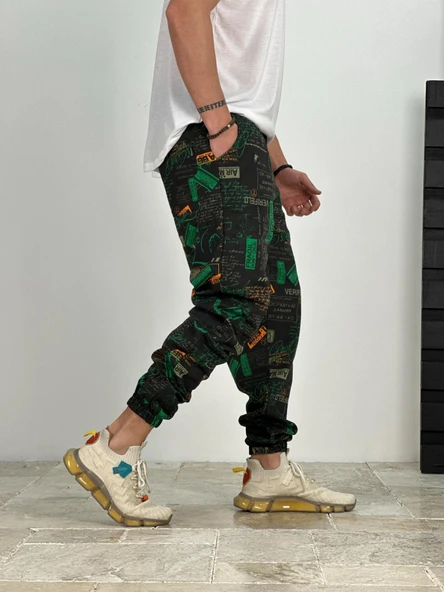 Erkek Mailbox Desenli Jogger COC2395 - Resim 3