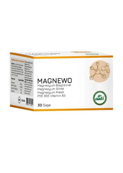 Anti Magnewo Efervesan Magnezyum 30 Saşe ürün görseli 1