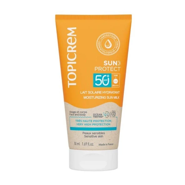 Topicrem Sun Protect Moisturizing Milk SPF50 50 ml ürün görseli 1