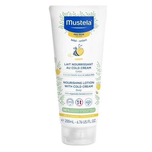 Mustela Cold Krem İçeren Besleyici Vücut Losyonu 200 ml ürün görseli 1