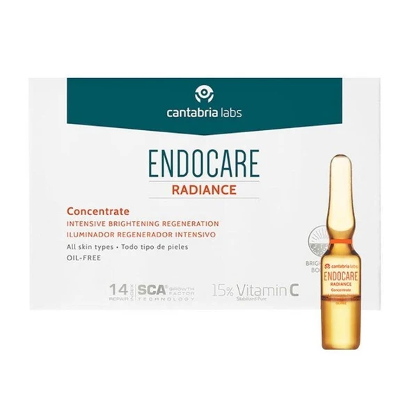 Endocare Radiance Concentrate 1ml x 14 Ampul Vitamin C Pure ürün görseli 1