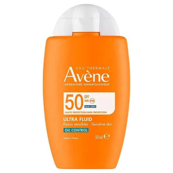 Avene Ultra Fluide Oil Control SPF50+ Hassas Ciltler İçin Matlaştırıcı Güneş Koruyucu 50 ml ürün görseli 1