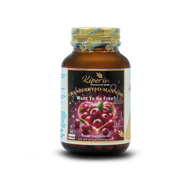 Kiperin Cranberry D-Mannoz 60 Kapsül ürün görseli 1