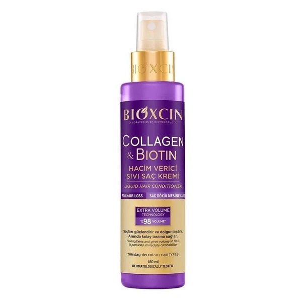 Bioxcin Collagen Biotin Hacim Verici Sıvı Saç Kremi 150 ml ürün görseli 1