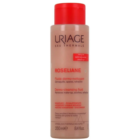 Uriage Roseliane Fluide Dermo- Nettoyant Cleansing 250 Ml ürün görseli 1