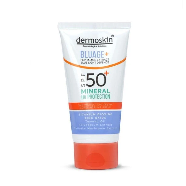 Dermoskin Bluage+ SPF50+ Mineral Filtreli Güneş Koruma Kremi 50 ml ürün görseli 1