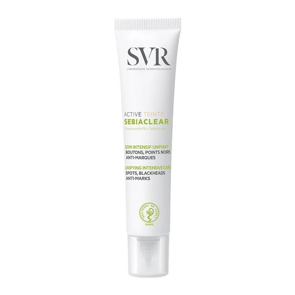 Svr Sebiaclear Active Teinte Bakım Kremi 40 ml ürün görseli 1