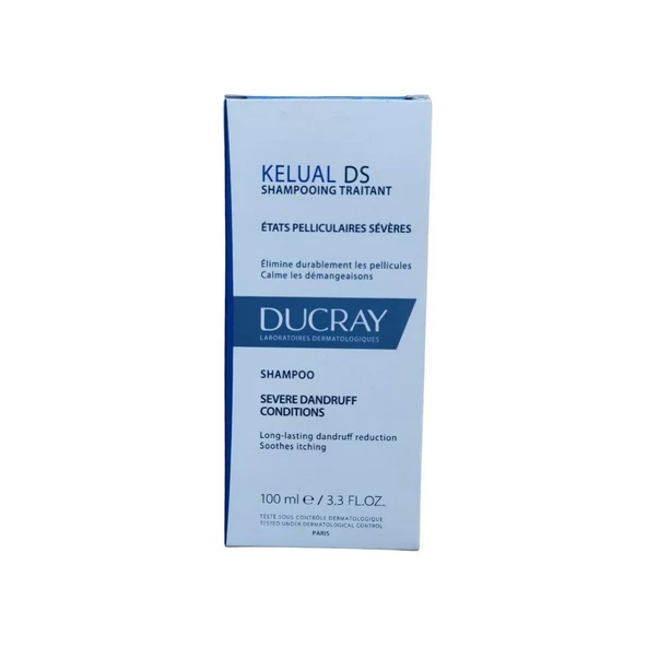 Kelual DS Shampoo İnatçı Ve Şiddetli Kepek Karşıtı Şampuan 100ml ürün görseli 1