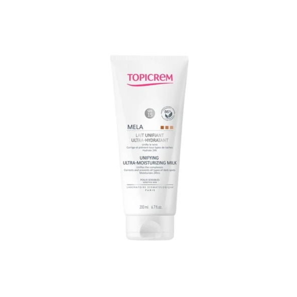 Mela Unifying Ultra Moisturizing Milk SPF15 Aydınlatıcı Vücut Sütü 200ml ürün görseli 1