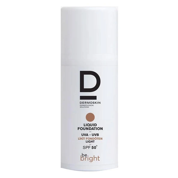 Dermoskin Be Bright Spf50+ Likit Fondöten 33 ml - Medium ürün görseli 1