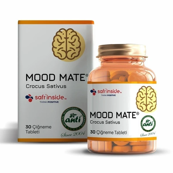 Mood Mate Safran 30 Çiğneme Tablet ürün görseli 1