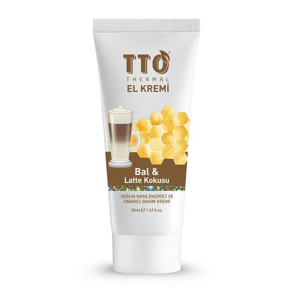 TTO El Kremi Bal ve Latte Kokusu 50 ml ürün görseli 1