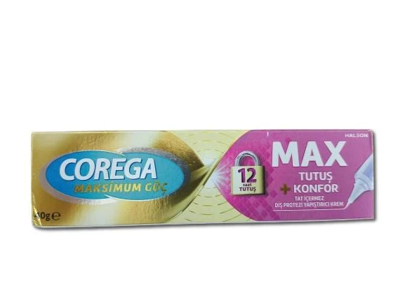 Corega Krem Max Tutuş + Konfor Yapıştırıcı 40 Gr ürün görseli 1
