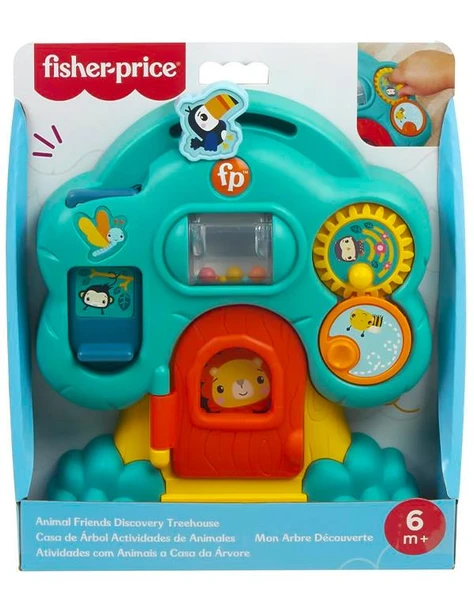 Fisher Price Hayvan Dostları Keşif Arabası HXK34 ürün görseli 1