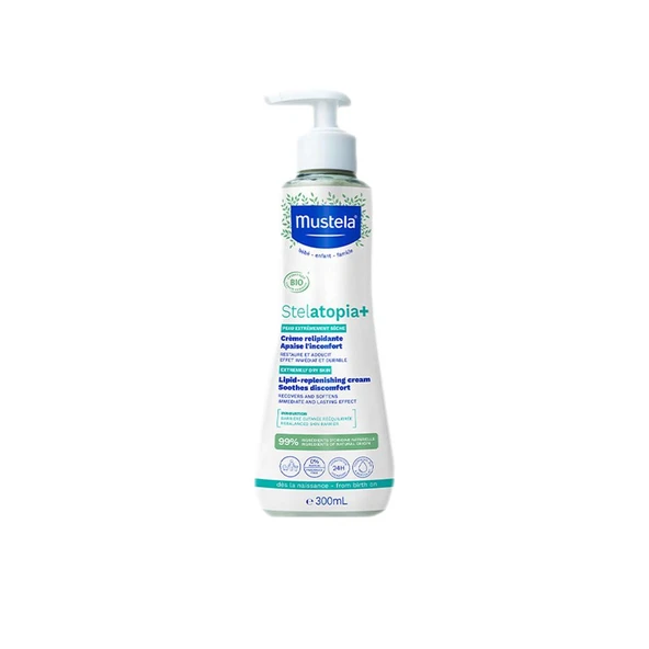 Stelatopia+ Lipit Yenileyici Atopik Cilt Ve Çok Kuru Cilt İçin Rahatlatıcı Krem 300ml ürün görseli 1