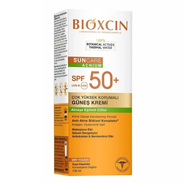 Bioxcin Sun Care Düzensiz Ciltler için Spf 50 Güneş Kremi 150 ml ürün görseli 1